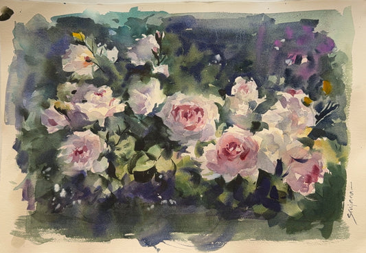 BEGINNER FLORAL WATERCOLOR ONLINE WORKSHOP