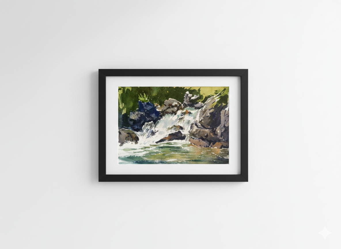 Flowing Through the Rocks